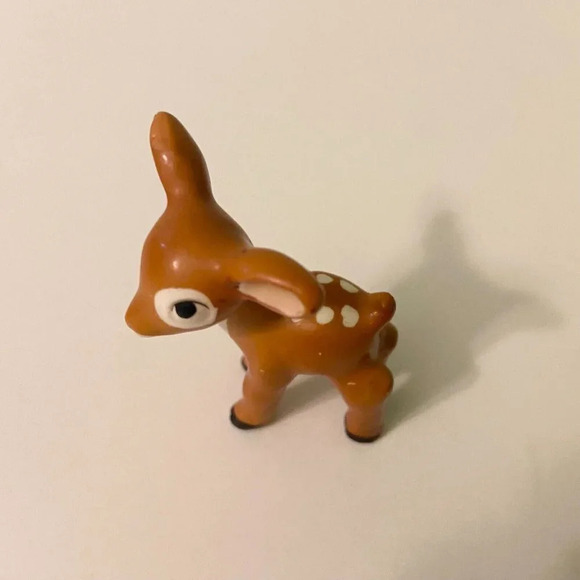 Vintage Small  Ceramic Deer Fawn Figurine 2.25 Inch Tall Germany Figure - Picture 8 of 15